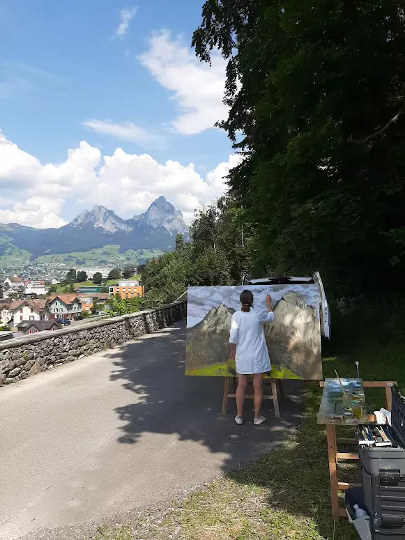 Olympstrasse, Brunnen, CH. Foto: Ronald Maginet